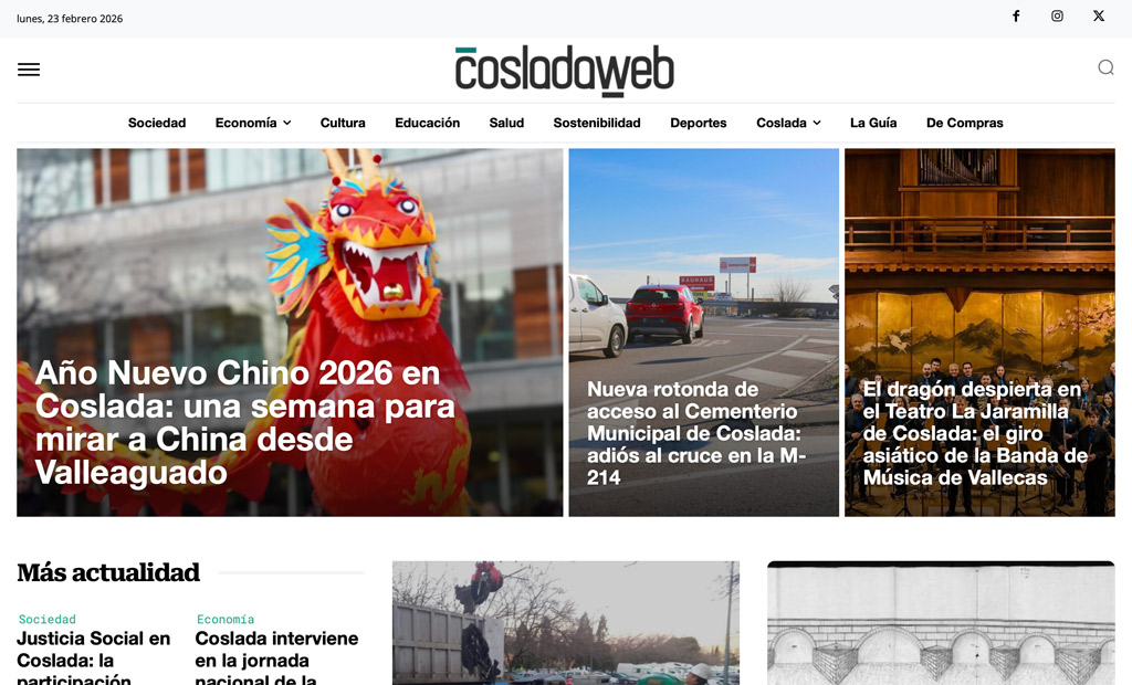 Cosladaweb: el portal digital de referencia local
